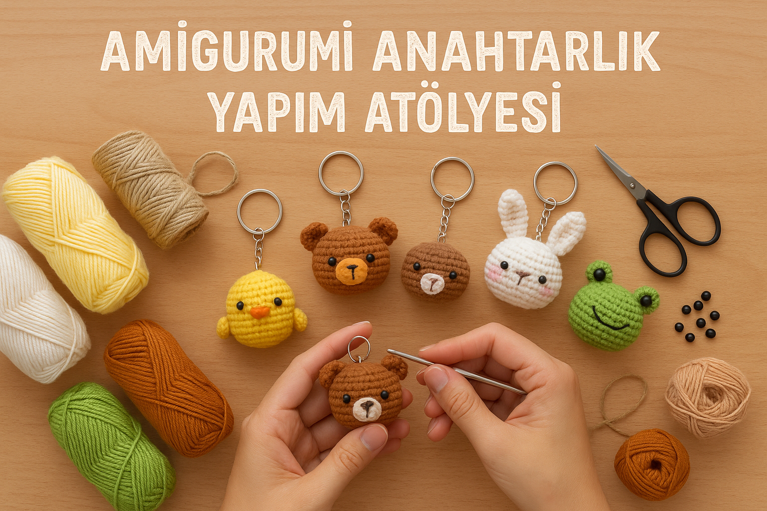 Amigurumi Anahtarlık Yapım Atölyesi