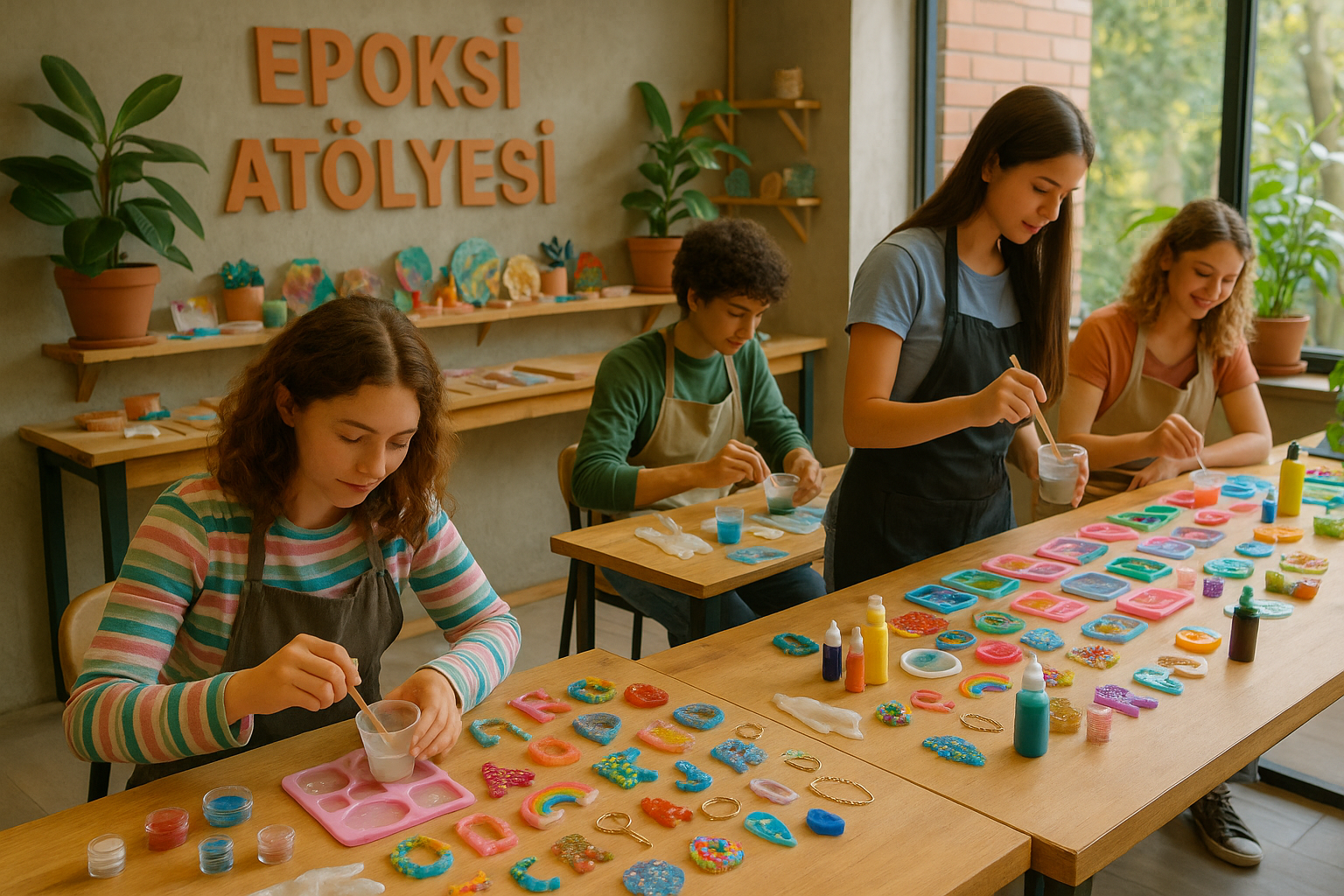 Epoksi Resin Sanat Atölyesi