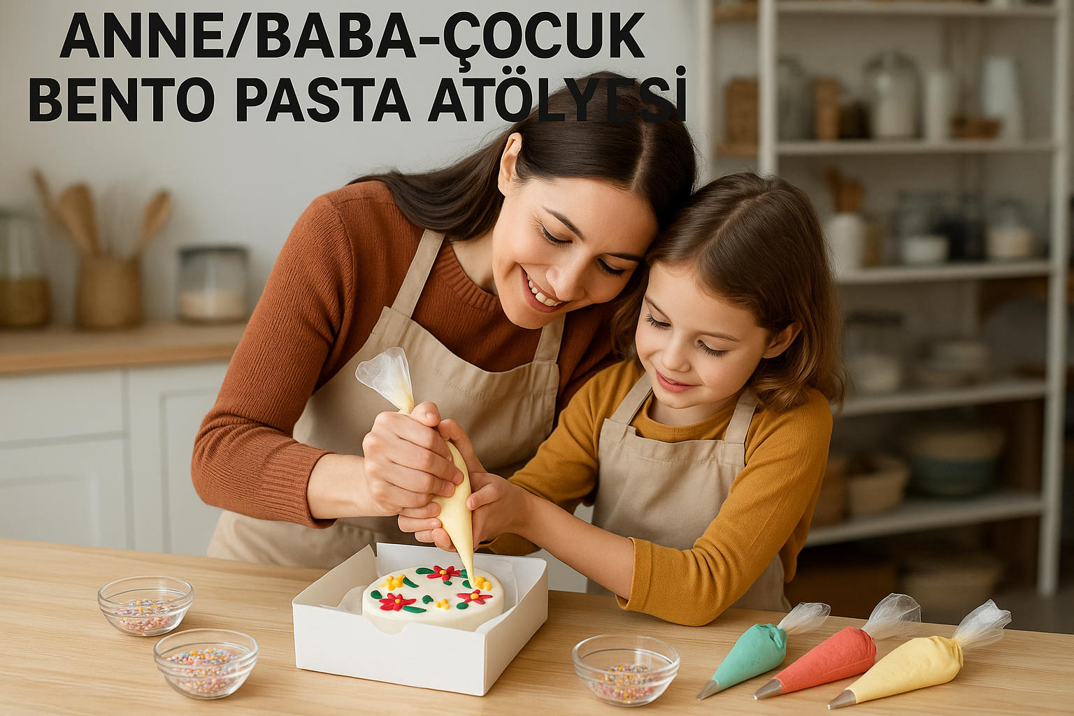 Anne/Baba-Çocuk Bento Pasta