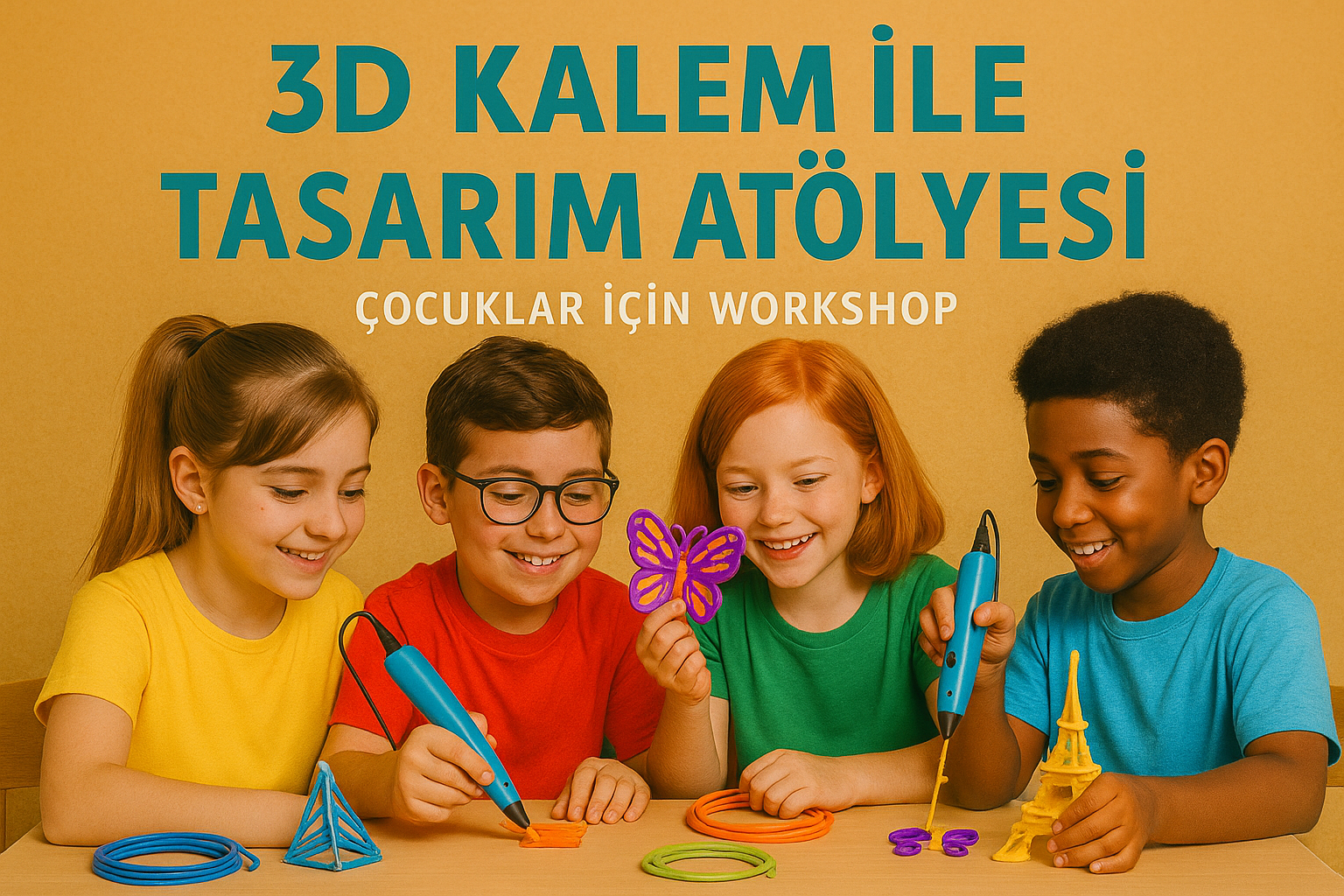 3D Kalem ile Tasarım Atölyesi